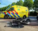 Aanrijding tussen fatbiker en automobilist