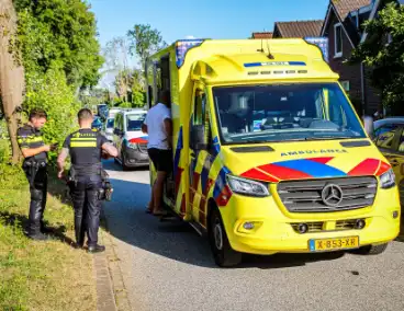 Aanrijding tussen scooterrijder en automobilist