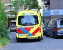 Vrouw bevrijdt na ongeval