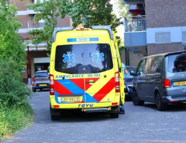 Vrouw bevrijdt na ongeval