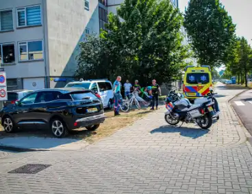 Fietser gewond bij aanrijding met andere weggebruiker