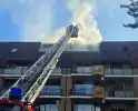 Woningbrand in appartement zorgt voor rookontwikkeling