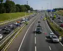 Kop-staartbotsing leidt tot verkeershinder