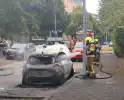 Brand in auto leidt tot spoedige inzet brandweer