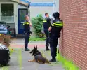 Straat afgesloten wegens politieactie