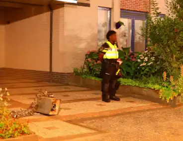 Bewoner naar ziekenhuis na brand in woning