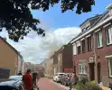 Veel rookontwikkeling bij grote woningbrand