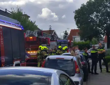 Brandweer ingezet voor zolderbrand