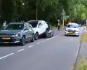 Weg afgesloten na ongeval met meerdere auto's