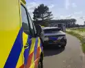 Scooterrijder raakt gewond bij botsing tegen boom