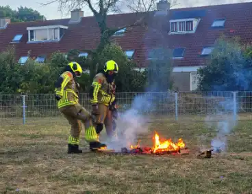 Tweede buitenbrand in korte tijd