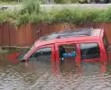 Voertuig te water bij ongeval