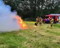 Brandweer ingeschakeld voor buitenbrand