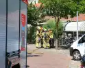 Gaslekkage in voortuin ontdekt