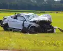 Zwaar ongeval met auto in Tollebeek
