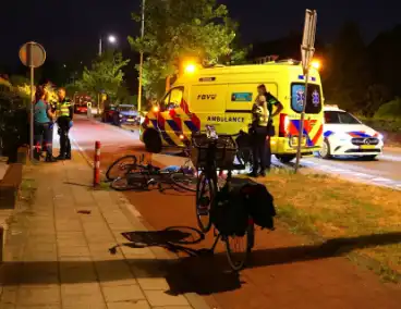 Alcohol in het spel bij fietsongeval
