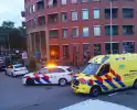 Ongeval tussen auto en scooter