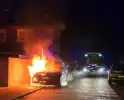 Auto verwoest door brandstichting