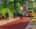 Persoon gewond na val met driewielscooter