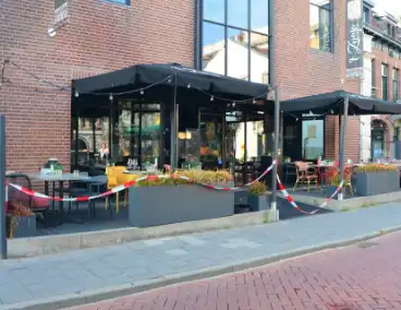 Brand in restaurant leidt tot evacuatie