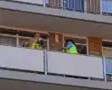 Brandweer ingezet voor mogelijke brand in flatwoning