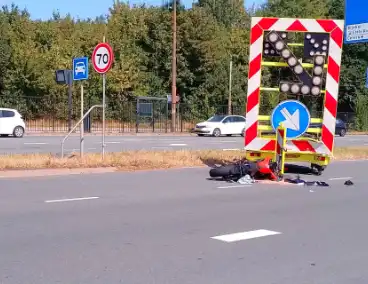 22jarige man zwaargewond na ernstig ongeval tegen pijlwagen