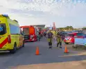 Grote inzet van hulpdiensten bij duinbrand nabij camping