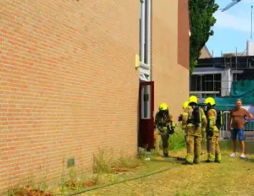 Verhoogde CO-meting in kelderbox na brandmelding