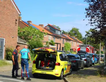 Persoon naar ziekenhuis na woningbrand