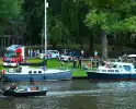 Brand op vaartuig vergt snelle brandweeractie