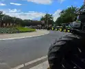 Boerenprotest zorgt voor afgesloten rotonde