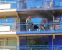 Brand in flat beperkt tot balkon