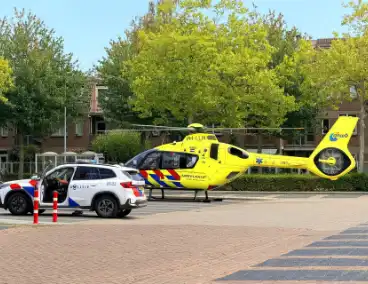 Hulpdiensten massaal aanwezig na medisch incident