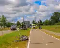 Fietser gewond bij aanrijding met scooter