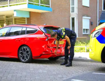 Ongeval met baby en kind eindigt zonder gewonden
