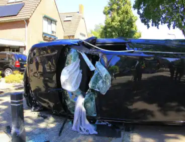 Ongeval op parkeerplaats leidt tot gewonde