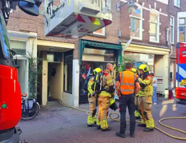 Brandweer ingezet voor dakbrand