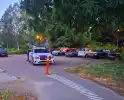 Auto klemgereden door politie, inzittenden op de vlucht