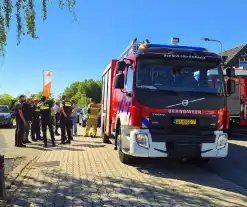 Gaslucht in pand leidt tot brandweeractie