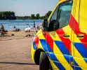 Persoon te water snel gered en nagekeken