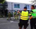 Hevige brand verwoest woning