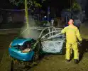 Brandstichting aan oplaadplek voor elektrische voertuigen