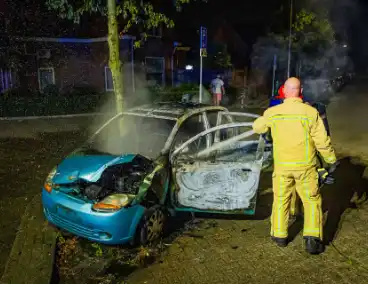 Brandstichting aan oplaadplek voor elektrische voertuigen
