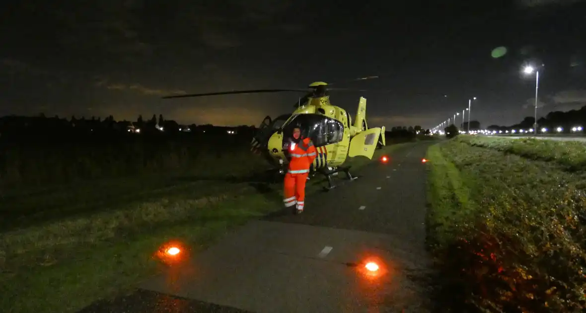 Traumaheli ingezet voor incident - Foto 1