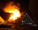 Boerderij verwoest door brand