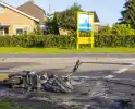 Twee Go-Sharing-deelscooters in vlammen opgegaan