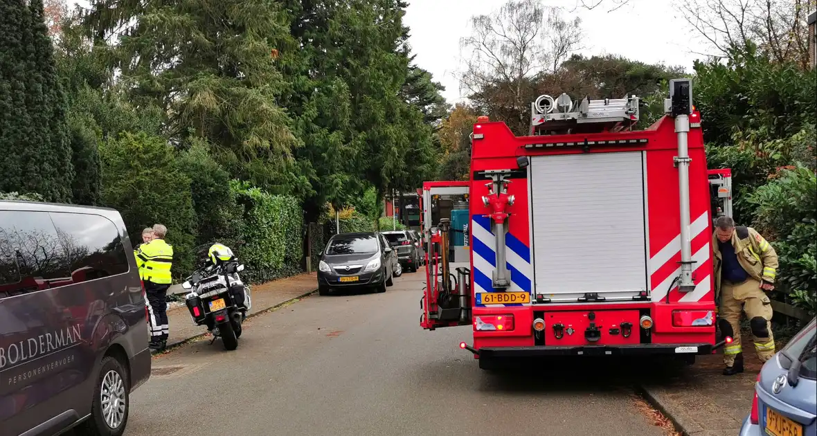 Gasleiding geraakt bij werkzaamheden in woning