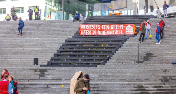 Utrechtse Woonprotest van start gegaan - Afbeelding 3