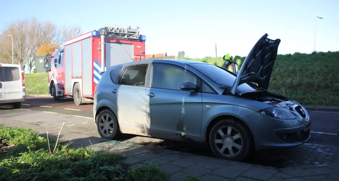 Auto total-loss door brand in Arnhem