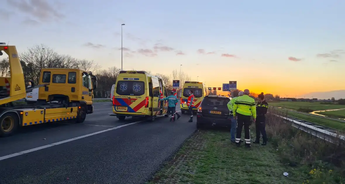 Flinke schade bij aanrijding op snelweg - Foto 4